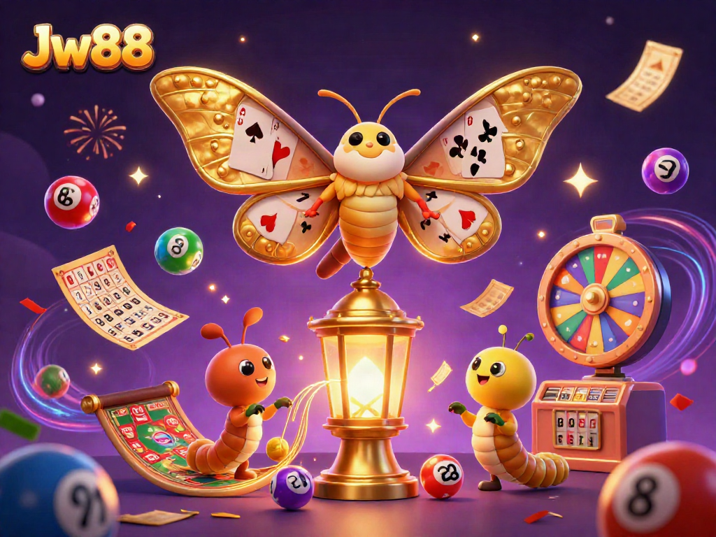 Experience the thrill of Jw88 with vibrant casino-themed elements and exciting gameplay.